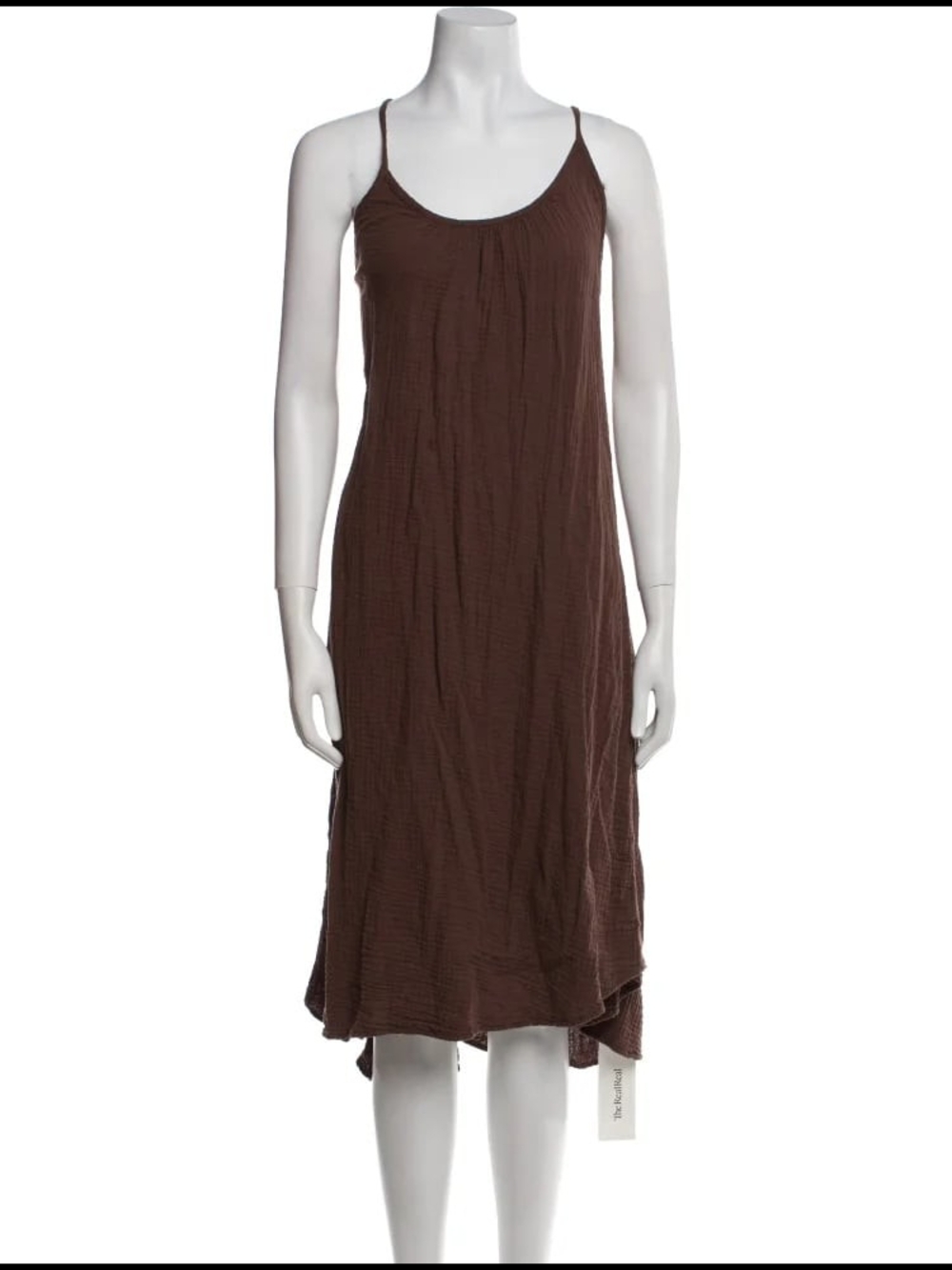 Women’s Brown Midi Slip Dress